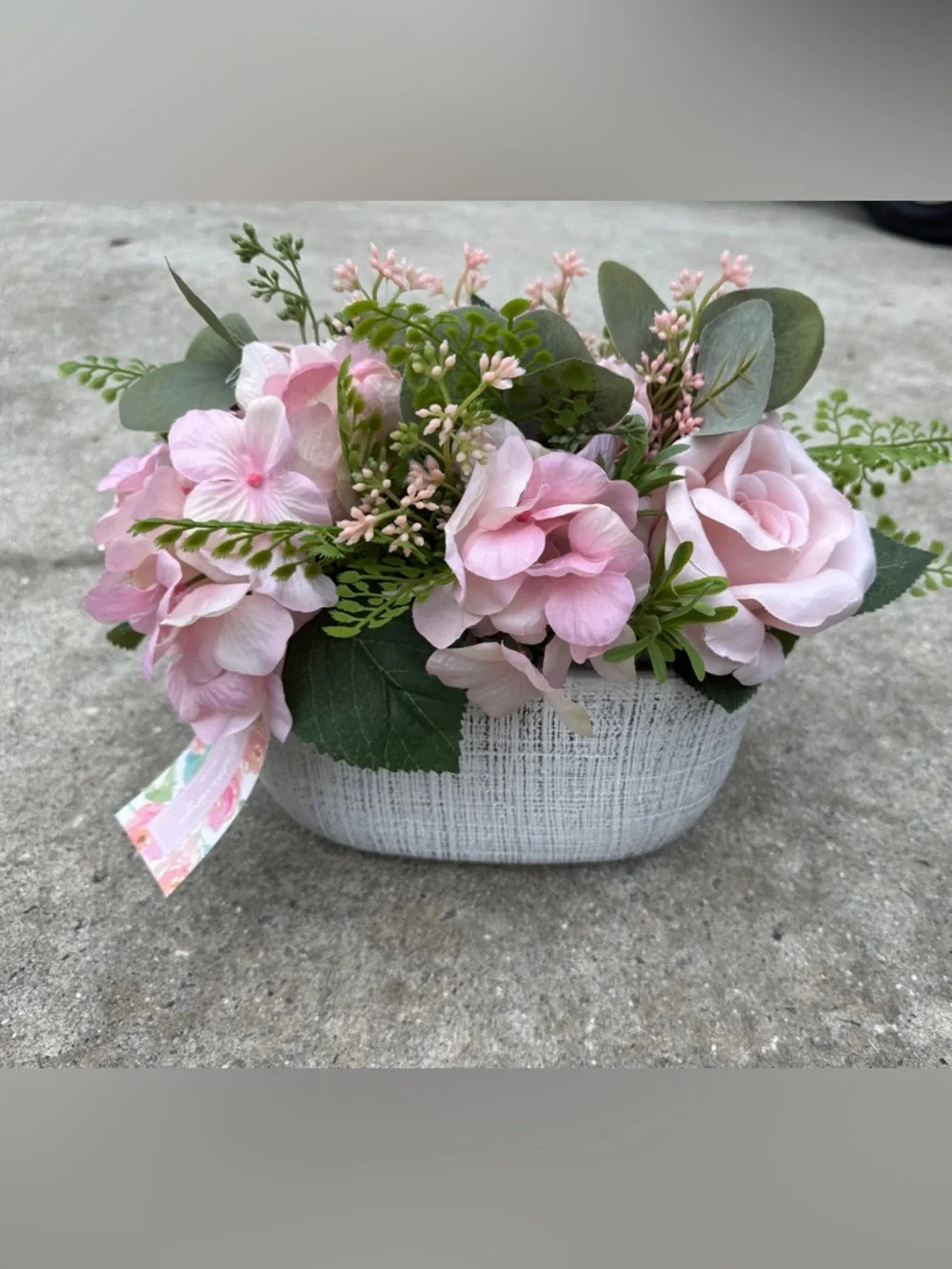 Elegant Pink Floral Arrangement - NWT